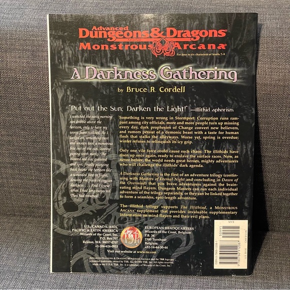 A Darkness Gathering (A D&D Fantasy Roleplaying, Monstrous Arcana) dungeon - Picture 2 of 5